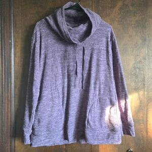 Stillwater Cowl Neck Pullover With Pockets, L (PTP=20.5")